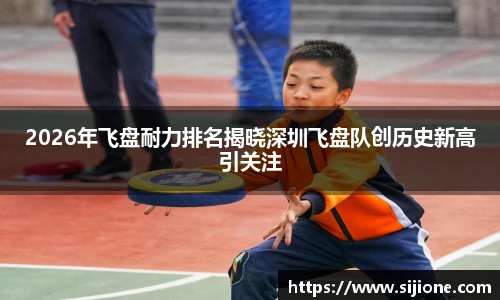 乐鱼leyu官方2026年飞盘耐力排名揭晓深圳飞盘队创历史新高引关注